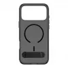 CARE by PanzerGlass puzdro s podpierkou Smokey s čiernym MagSafe pre iPhone 17 Pro Max