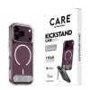CARE by PanzerGlass puzdro s podpierkou priehľadné s bielym MagSafe pre iPhone 17 Pro