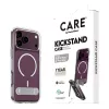 CARE by PanzerGlass puzdro s podpierkou priehľadné s bielym MagSafe pre iPhone 17 Pro Max