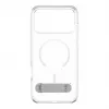 CARE by PanzerGlass puzdro s podpierkou priehľadné s bielym MagSafe pre iPhone 17 Pro Max