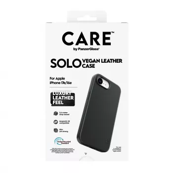 CARE by PanzerGlass Solo Case Black pre Apple iPhone 16e / 17e (CR30028)