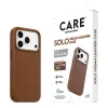CARE by PanzerGlass Solo vegánske kožené puzdro hnedé s MagSafe pre iPhone 17 Pro