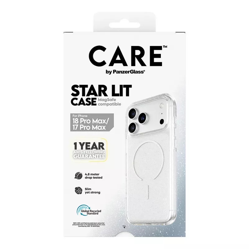 CARE by PanzerGlass Star Lit puzdro s MagSafe pre iPhone 17 Pro Max