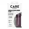 CARE by PanzerGlass Urban Explorer puzdro priehľadné s čiernym MagSafe pre iPhone 17 Pro Max