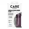 CARE by PanzerGlass Urban Explorer puzdro transparentné s čiernym MagSafe iPhone 17 Pro