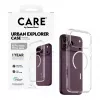 CARE by PanzerGlass Urban Explorer puzdro transparentné s bielym MagSafe pre iPhone 17 Pro Max