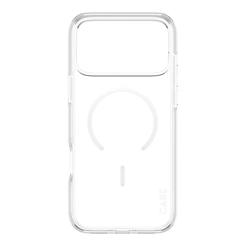 CARE by PanzerGlass Urban Explorer puzdro transparentné s bielym MagSafe pre iPhone 17 Pro Max