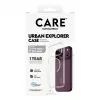 CARE by PanzerGlass Urban Explorer puzdro transparentné s bielym MagSafe pre iPhone 17 Pro Max