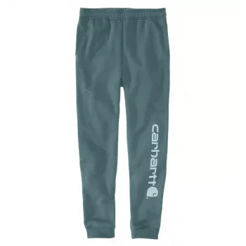 Carhartt pánske tepláky Graphic Jogger - Loose Fit, stredne ťažká bavlnená zmes, elastický pás, trojité prešívanie