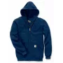 Carhartt mikina na zips s kapucňou - New Navy
