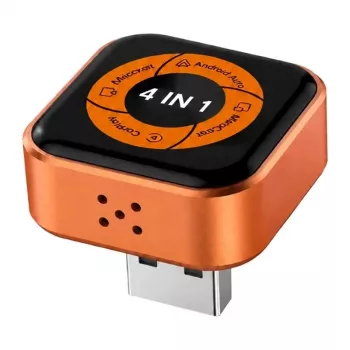 CARLINKIT Mini Ultra 6 bezdrôtový adaptér pre CarPlay a Android Auto - čierna