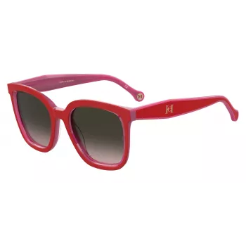 Carolina Herrera HER0225GS45X dámske slnečné okuliare, Havana acetátový rám, sivé gradientové sklá, 54 mm