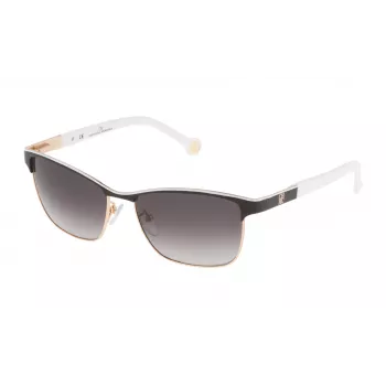 Carolina Herrera SHE069560NP1 dámske slnečné okuliare havana acetátový rám hnedé prechodové sklá 56mm