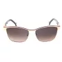 CAROLINA HERRERA SHE069560SL3 dámske slnečné okuliare - havannový acetátový rám, hnedé gradientové šošovky, 56 mm