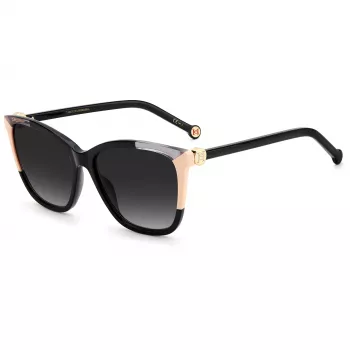CAROLINA HERRERA dámske slnečné okuliare CH-0052-S-KDX Havana acetát hnedý gradient 58/16/145 mm