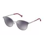 Carolina Herrera dámske slnečné okuliare hranaté SHE104590579 Havana hnedá 59mm