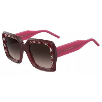 CAROLINA HERRERA dámske slnečné okuliare HER0178S0T5 Havana hnedý gradient 53mm