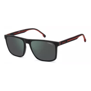 Carrera 8064S-0OIT-Q3 pánske obdĺžnikové slnečné okuliare čierna/sivá 57 mm