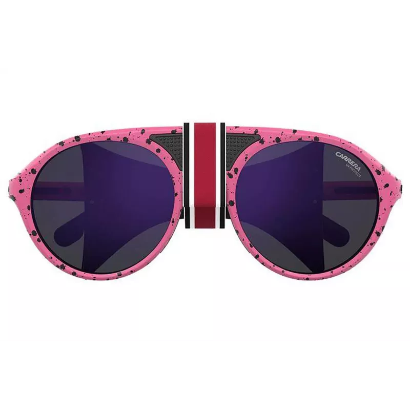 CARRERA HYPERFI19SQK0 unisex slnečné okuliare - čierny rám, sivé sklá, 54/21/140 mm