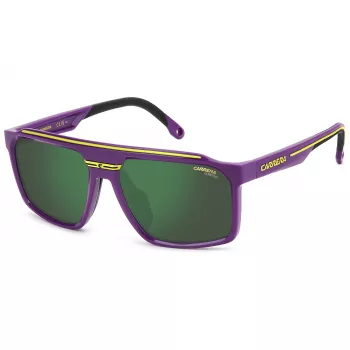 CARRERA MAN CSPORT04S83W slnečné okuliare obdĺžnikové športové plný rám čierna sivá 59/17/145 mm UV400