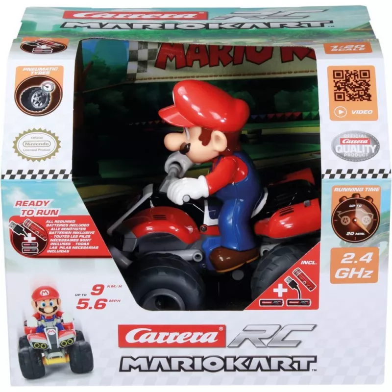 Carrera RC 2,4GHz Mario Kart – Quad