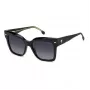 CARRERA dámske obdĺžnikové slnečné okuliare CARRERA3037S8 - čierny rám, sivé sklá, 54 mm