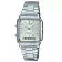 CASIO AQ-230A-7A unisex analógovo-digitálne hodinky, 38,8 mm, nerezový remienok