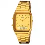 CASIO AQ-230GA-9B unisex analógovo-digitálne hodinky, zlatý tón, 38,8 mm