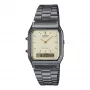 CASIO AQ-230GG-9A unisex analógovo-digitálne hodinky, 38,8 mm, gunmetal a zlatý tón