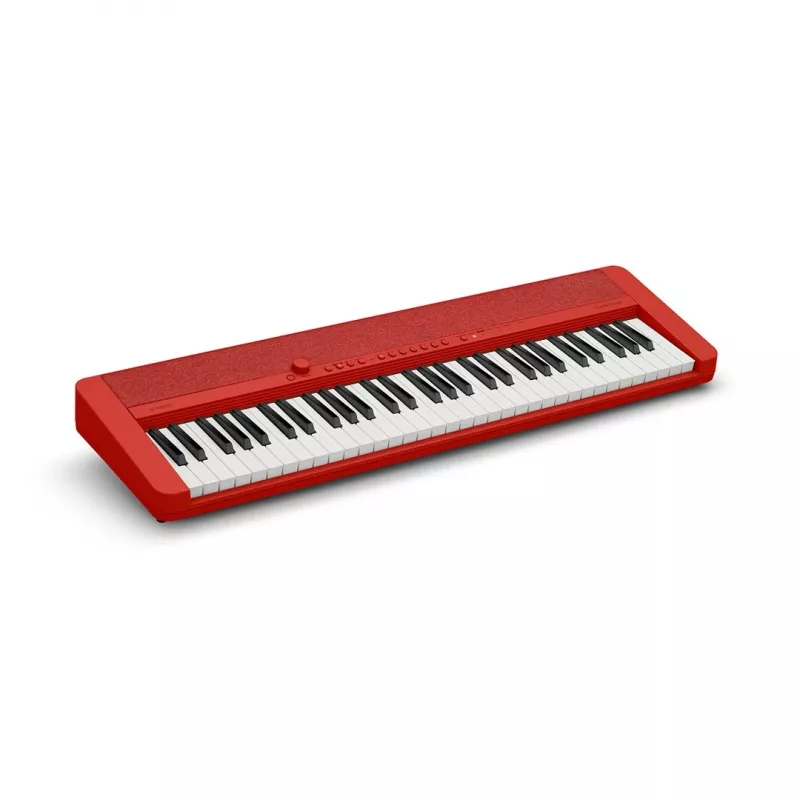 Casio CT-S1 61-klávesový digitálny syntetizátor červený