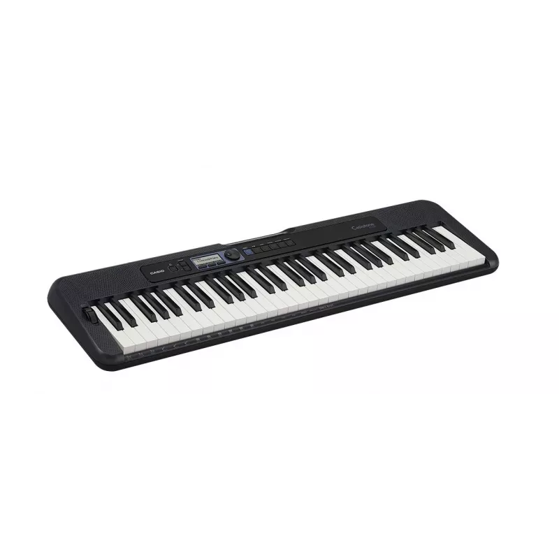 Casio CT-S300 61-klávesový prenosný digitálny keyboard - čierna a biela
