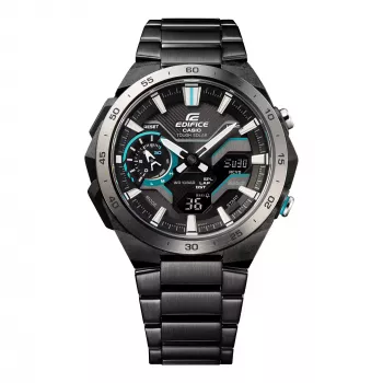 CASIO Edifice ECB-2200D-1AEF pánske solárne Bluetooth hodinky 47,6mm nerezová oceľ