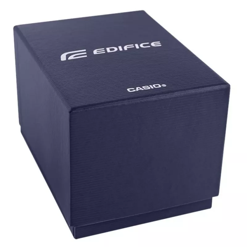 CASIO Edifice EFR-574D-2AVUEF pánske analógové quartzové hodinky, 42,3 mm, modrý ciferník, oceľový náramok