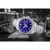 CASIO Edifice EFR-574D-2AVUEF pánske analógové quartzové hodinky, 42,3 mm, modrý ciferník, oceľový náramok