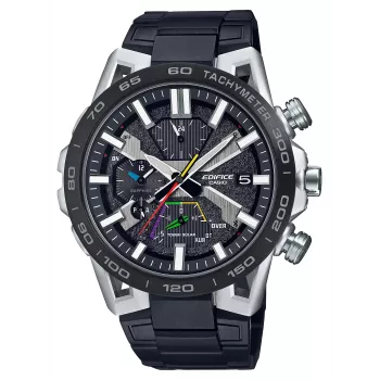 CASIO EQB-2000DC-1AER Edifice Bluetooth Tough Solar pánske hodinky 55,6mm čierne