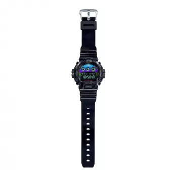 CASIO G-SHOCK DW6900RGB1ER digitálne hodinky 54mm čierna živica