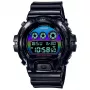 CASIO G-SHOCK DW6900RGB1ER digitálne hodinky 54mm čierna živica