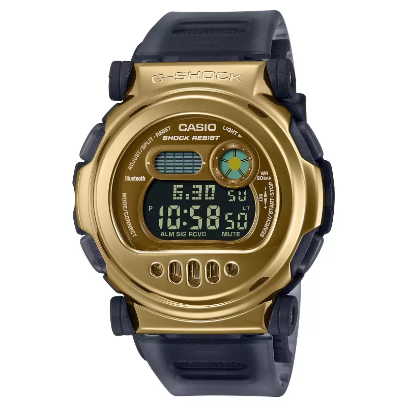 CASIO G-SHOCK G-B001MVB-8ER digitálne quartz hodinky 47mm sivá živica