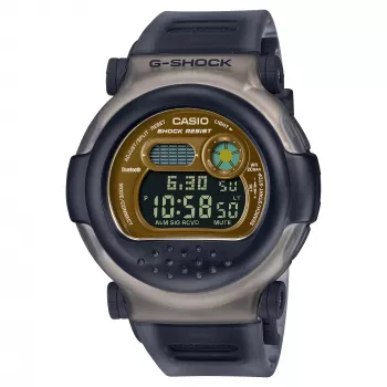 CASIO G-SHOCK G-B001MVB-8ER digitálne quartz hodinky 47mm sivá živica