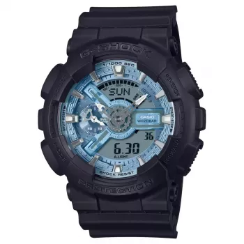 Casio G-Shock GA-110CD-1A2ER 200m čierne športové hodinky