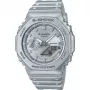 CASIO G-SHOCK GA-2100FF-8AER analógovo-digitálne quartz hodinky 45,4 mm transparentná sivá