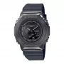 CASIO G-SHOCK GMS2100B8AER dámske analógovo-digitálne hodinky, 40,4mm, sivý remienok z živice