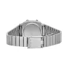 CASIO LA670WES-4AEF dámske digitálne hodinky - ružovo-zlatý ciferník, strieborné puzdro a náramok, 24 mm