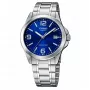 CASIO LTP-1215A-2A dámske analógové quartz hodinky 28mm modrý ciferník nehrdzavejúca oceľ