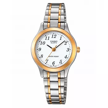 CASIO LTP1128G7BRDF dámske analógové quartz hodinky 33 mm zlatá nehrdzavejúca oceľ
