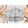 CASIO LTP1302PD7A1V unisex analógové quartz hodinky, strieborná nehrdzavejúca oceľ, 34,5 x 30,2 x 8,7 mm