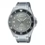 CASIO MDV107D8AVDF pánske analógové quartzové hodinky, 49,5mm oceľ, čierny ciferník