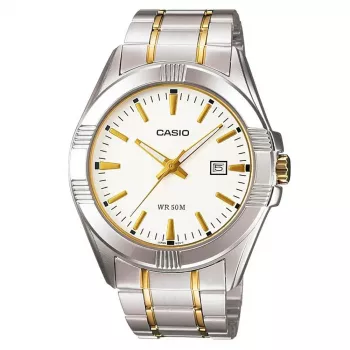 CASIO pánske analógové quartz hodinky MTP-1308SG-7A nerezová oceľ dvojfarebné 43,5 mm