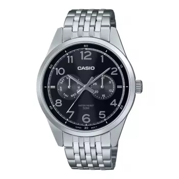 CASIO MTPE340D1AVDF pánske analógové quartzové hodinky 42mm nerezová oceľ