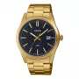 CASIO MTPVD03G1AUDF pánske analógové quartzové hodinky 42mm nerezová oceľ zlatý tón